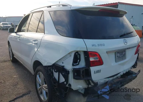 2015 Mercedes-Benz Ml 350 из США, поврежденный, VIN 4JGDA5JB3FA564381